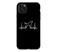Carcasa para iPhone 11 Pro MAX Plott Hound Dog Heartbeat Love Funny Dogs Lover