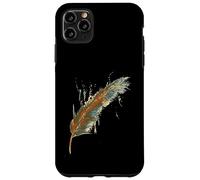 Carcasa para iPhone 11 Pro MAX Pluma Colorida del Arte de la Acuarela de la India de los nativos