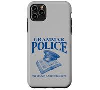Carcasa para iPhone 11 Pro MAX Policía gramatical para Servir y Corregir