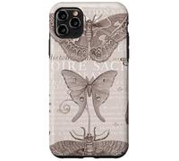 Carcasa para iPhone 11 Pro MAX Polillas de la Enciclopedia Diderot Historia Natural Vintage