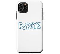 Carcasa para iPhone 11 Pro MAX Popeye The Sailor Man - Cómic Retro con Logotipo de Texto Moderno