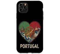 Carcasa para iPhone 11 Pro MAX Portugal Corazón Armilar Esfera Vintage Country