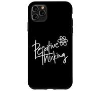 Carcasa para iPhone 11 Pro MAX Positive Thinking Sign Think Like a Proton Be Positive Quote