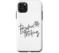 Carcasa para iPhone 11 Pro MAX Positive Thinking Sign Think Like a Proton Be Positive Quote