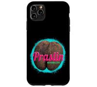 Carcasa para iPhone 11 Pro MAX Praslin diseño Vintage Isla Tropical Seychelles Souvenir