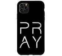 Carcasa para iPhone 11 Pro MAX Pray God Jesus Christ Faith Prayer Religious Christian