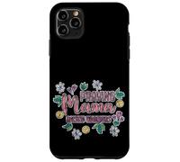 Carcasa para iPhone 11 Pro MAX Praying Mama Raising Warriors Faith Maternidad Madre -