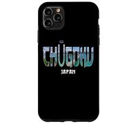Carcasa para iPhone 11 Pro MAX Prefectura de Chugoku Japón State City Establecido Vintage