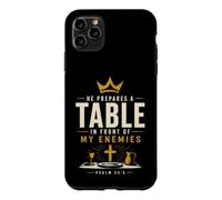 Carcasa para iPhone 11 Pro MAX Prepara una Mesa Delante de mis Enemigos Salmo 23:5