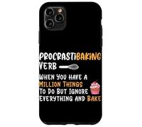Carcasa para iPhone 11 Pro MAX Procrastibaking verbo Cuando Tienes un millón de Cosas Que Hacer BU