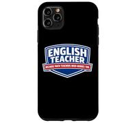 Carcasa para iPhone 11 Pro MAX Profesor de inglés Porque los Profesores de matemáticas Necesitan héroes Demasiado Divertidos