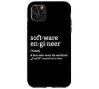 Carcasa para iPhone 11 Pro MAX Programación de codificadores de definición de desarrolladores de Ingenieros de Software