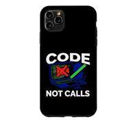 Carcasa para iPhone 11 Pro MAX Programmer Code Not Calls Introvert Developer