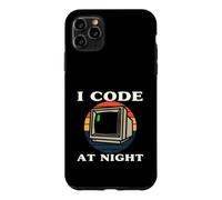 Carcasa para iPhone 11 Pro MAX Programmer Retro Computer I Code At Night