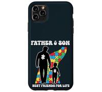 Carcasa para iPhone 11 Pro MAX Proud Autism Dad & Son - Best Friends For Life Padre Hijo
