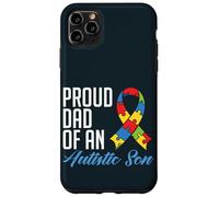 Carcasa para iPhone 11 Pro MAX Proud Dad of An Autistic Son - Autism Awareness Padre Hijo