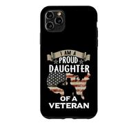 Carcasa para iPhone 11 Pro MAX Proud Daughter Veteran Noting Scares Patriotic Veterans Day