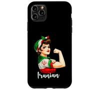Carcasa para iPhone 11 Pro MAX Proud Strong Iranian Girl Woman Girlfriend Iran Flag