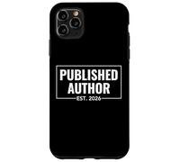 Carcasa para iPhone 11 Pro MAX Published Author EST 2026 for New Writer Poet Novelist