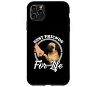 Carcasa para iPhone 11 Pro MAX Pug Dog con diseño de «Best Friends» de Pug Lover