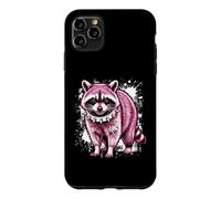 Carcasa para iPhone 11 Pro MAX Punk Rock Mapache Anarquista Procyon Lotor Entusiasta