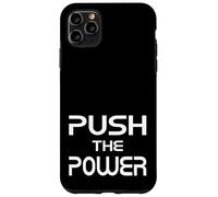 Carcasa para iPhone 11 Pro MAX Push The Power Statement Design Kraft Motivation Fuerza