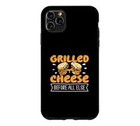 Carcasa para iPhone 11 Pro MAX Queso a la Parrilla Antes Que Nada Amantes Divertidos del sándwich de Queso