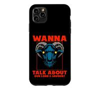 Carcasa para iPhone 11 Pro MAX ¿Quieres Hablar de Nuestro Señor? Satanic Goat Baphomet