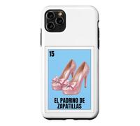 Carcasa para iPhone 11 Pro MAX Quieres Ser Mi Padrino De Zapatillas Quinceañera
