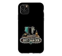 Carcasa para iPhone 11 Pro MAX Quiet Chain Crew Bicicleta Cuidado de Cadena Taller