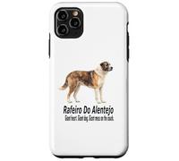 Carcasa para iPhone 11 Pro MAX Rafeiro Do Alentejo Perro Gigante Corazón Gigante Perro Divertido Mascota