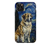 Carcasa para iPhone 11 Pro MAX Rafeiro do Alentejo Perro Van Gogh Noche Estrellada