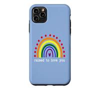 Carcasa para iPhone 11 Pro MAX Raised to Love You 2 Moms Love My Two Mommies Pride Mom LGBT