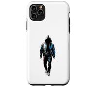 Carcasa para iPhone 11 Pro MAX Rapero Hip Hop Sudadera con Capucha Old School Rap