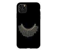 Carcasa para iPhone 11 Pro MAX RBG Ruth Bader Ginsburg Dissent Collar patrón