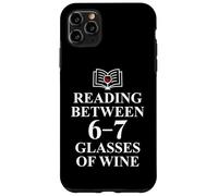 Carcasa para iPhone 11 Pro MAX Read Between The Wines 6 7 Reading 6-7 Just One More Chapter