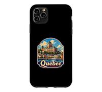 Carcasa para iPhone 11 Pro MAX Recuerdo Retro de Quebec de Canadá/Quebec