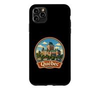 Carcasa para iPhone 11 Pro MAX Recuerdo Retro de Quebec de Canadá/Quebec