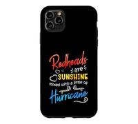 Carcasa para iPhone 11 Pro MAX Redheads Are Sunshine Mixed with A Little Hurricane - Funny