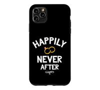 Carcasa para iPhone 11 Pro MAX Regalo Divertido para Fiesta de Divorcio Happily Never After