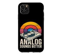 Carcasa para iPhone 11 Pro MAX Reproductor de Discos de Vinilo analógico Suena Mejor