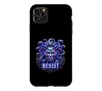Carcasa para iPhone 11 Pro MAX Resistir Cyberpunk Medusa AI Hacker Rebel Future