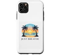 Carcasa para iPhone 11 Pro MAX Respira Calma Energía Respiración Vida Consciente Tai Chi Flow
