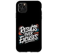 Carcasa para iPhone 11 Pro MAX Resultados sobre Excusas - Cita inspiradora Motivacional