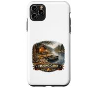 Carcasa para iPhone 11 Pro MAX Retiro de Pescador en cabaña Junto al Lago