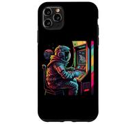 Carcasa para iPhone 11 Pro MAX Retro Arcade Planets Universe Gaming Astronauta