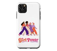 Carcasa para iPhone 11 Pro MAX Retro Girl Power Pink Diverse Women Inclusion Groovy 70s