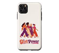 Carcasa para iPhone 11 Pro MAX Retro Groovy Girl Power Feminista Hermandades de Mujeres