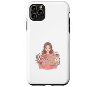 Carcasa para iPhone 11 Pro MAX Retro Love Lace Votos Nupcial Romance Diseño