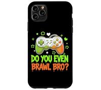 Carcasa para iPhone 11 Pro MAX Retro Vintage Do You Even Brawl Bro Video Gamer Jugador De Juego